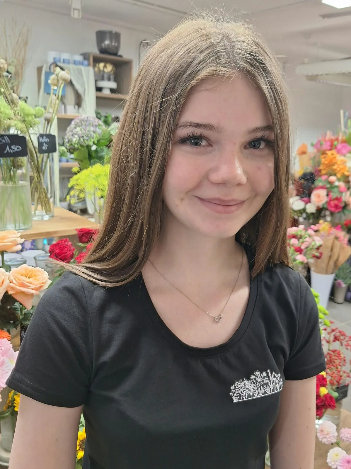 Isabella Gritsch im Blumenstüberl